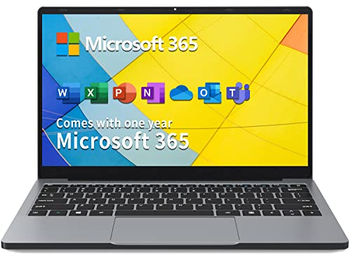 jumper PC Portatile 14 pollici, Microsoft Office 365, 8GB DDR4 256GB SSD Notebook Full HD Laptop Windows 10, Intel Celeron N4020, WiFi dual band, USB 3.0, Bluetooth, espansione di memoria TF da 256GB