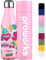 PROWORKS Bouteille d'eau Isotherme, sans BPA, Gourde INOX Reutilisable pour Maintien Chaud de 12 Heures & du Froid Jusqu’à 24 Heures, Sport, Gym, Voyage - 1 Litre - Rose Pastel - Ambiance Estivale