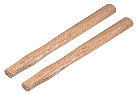 sourcing map 16 Inch Hammer Wooden Handle Wood Handle Replacement for 2 to 4 Lb Hammer Oval Eye 2 Pack