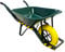KELI - Brouette Cornières Super Pro Roue Increvable, 85L, Jusqu'à 250 Kg, Chariot de Transport, Poignées ergonomiques, Usage intensif