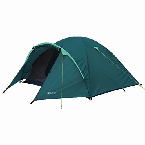 ACAMP Kuppelzelt 4 Personen grün, 310 x 240 cm, 4,4 kg I Camping Zelt 3-4 Personen wasserdicht