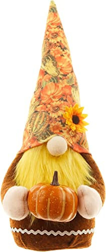 Tuzsocr Herbstdeko Figur Weihnachtsdeko Thanksgiving Herbstdeko Plüschfigur Weihnachtsfigur Herbstdeko Weihnachtsdeko Tablett Partydeko (B)