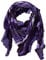 Invero, Merino Dreieckstuch/Schal Kyra, 100% Wolle (Lila)