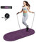 LaiEr Springseilmatte, Fitness-Übungsmatte, Knieschutz, Stoßdämpfung, Springseilmatte, rutschfest, für das Fitnessstudio zu Hause (140 cm x 62 cm x 8 mm) Dunkelviolett