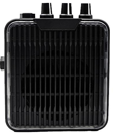 FYOBOT Mini Amplificador de Guitarra de 5 W Altavoz Amplificador con Entradas de 3,5 Mm y 6,35 Mm Salida de 6,35 Mm Admite Ajuste de Tono de Volumen
