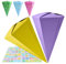 NHTJTHE 5pcs Geschwister Schultüte 30cm, Faltbare Zuckertüte für die Einschulung zum Schulanfang, Geschenkverpackung für Schulanfänger