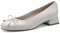 MARCO TOZZI Damen Pumps mit Schleife Elegant, Cremefarben (Cream patent), 40 EU