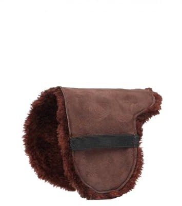 LeMieux Spielzeug-Pony mit Numnah für Spielzeug-Pony – weiches Wildleder und Baumwollfutter – geeignet für Kinder ab 3 Jahren – Geschenk für Kinder – Braun