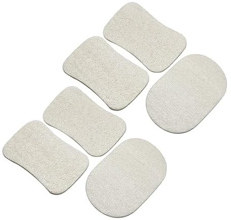 WATIIFUFU 6pcs Loofah Dishwasher Brush Scrubber Heavy Duty Kitchen Cleaning Brush for Dishes Pots Countertops