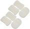 WATIIFUFU 6pcs Loofah Dishwasher Brush Scrubber Heavy Duty Kitchen Cleaning Brush for Dishes Pots Countertops