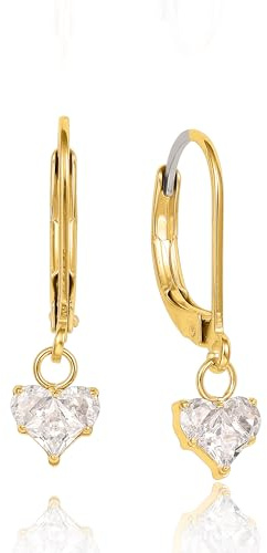 Limerencia G23 Titan Leverback Hängen Ohrringe für Damen Mode F136 Titan Tropfen Ohrringe Hypoallergene Schmuck Geschenk