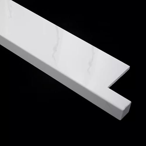 Protection de rebord de fenêtre en acrylique avec nez - Pour comptoir de fenêtre - Blanc - 100 x 30 cm (L x l)