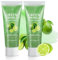 Green Orange Facial Scrub, Orange & Vitamin C Gesichtspeeling für Frauen, Tiefenreinigung und Peeling, Gesichtspeeling reinigt sanft die Poren Geeignet für alle Hauttypen (2PC, 50g)