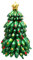SUPVOX Árbol Inflable de Navidad para Decoración de Fiestas Adorno de Fiesta Navideña Decoración para Jardín y Oficina