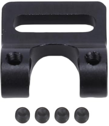 POENVFPO RC Modular Fairlead, Durable Alloy Cable Guide, Quick Install, Protection & Improved Management, for 1/10 Scale RC Cars (Black)