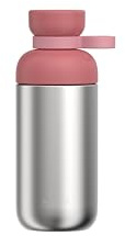 Mepal - Trinkflasche Edelstahl Vita - 2 Öffnungen für zusätzlichen Trinkkomfort - Auslaufsicher und Spülmaschinengeeignet - Neutral im Geschmack - Wasserflasche Edelstahl - 500 ml - Vivid mauve