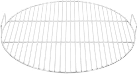 Teenpull Grille de Barbecue Ronde Acier Inoxydable 304 diamètre 54 cm avec poignées, Compatible Barbecue Charbon gaz, idéale extérieur Jardin terrasse Camping pour Cuisson Uniforme et Nettoyage