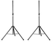 Een paar luidsprekerstandaards + dekking Ibiza SS-01B