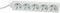 Rallonge électrique - Prolongateur électrique - Rallonge prise - Rallonge prise électrique - DEBFLEX - Rallonge multIPrise/5 prises 2P+T/Cordon 1m 716970 Blanc
