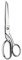 Clauss SE-34299 Schneiderschere, Stoffschere, rostfreier Stahl, 20 cm