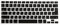 HRH Russian Language Silicone Keyboard Cover Skin for MacBook Air 13,for MacBook Pro13/15/17 (with or w/Out Retina Display,2015 or Older Version),for iMac Older,USA and European Layout