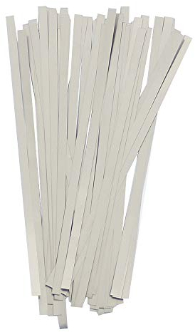Pure Nickel Strip, 100Pcs 0.1x3x100 mm Purity 99.96% Soldering Tab For 18650 Battery Spot Welding, For High Capacity Lithium, Li-Po Battery, NiMh and NiCd Battery Pack(0.1x3x100)