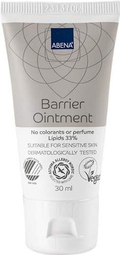 ABENA Barrier Ointment | 30ml | 3-in-1 Barrier Ointment Cream That Has A Protective, Preventive, and Moisturising Effect. Water Resistant Cream Rashes Cream Used for Wound Healing.