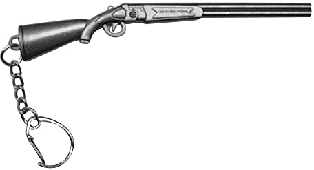 Gran Llavero Rifle Escopeta de Doble cañón.