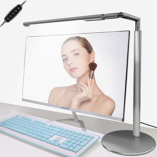 Cyezcor Augenschutzlampe, LED-Bildschirm-Augenschutzleuchten, USB-betriebene Computerleuchten,3 Farbtemperatur und 5-Stufen einstellbare Helligkeit Tischlampen für Büro/Schlafzimmer/Schlafsaal