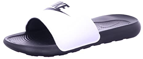 Nike Victori One, Scarpe da spiaggia e piscina Uomo, Nero White Black 01, 42.5 EU