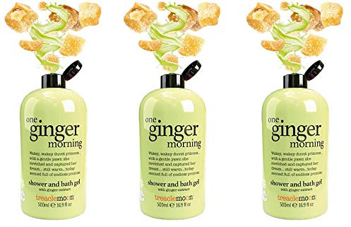 Treacle Moon One Ingwer Morning Dusch- und Badegel, 500 ml, 3 Stück