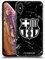 Head Case Designs Officially Licensed FC Barcelona Black Marble Crest Patterns Hard Back Case Compatible With Apple iPhone XS Max
