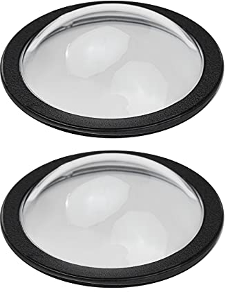 Andoer 2 Stück Action Kamera Objektivschutz Protector Doppelte optische Beschichtung Ersatz für Insta360 ONE X2