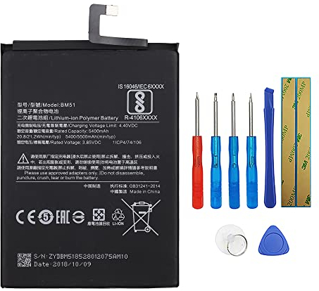 Swark BM51 Akku Kompatibel mit Mi Max3 Max 3 with Tools