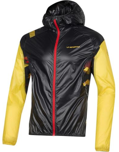 Blizzard Windbreaker Jacket Men black/yellow (K00Y00) L