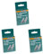 Mannesmann Ersatzklammern 12 mm U-Form, für Tacker 48410, M48412 (Packung mit 3)