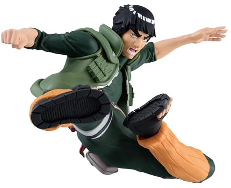 Banpresto Figura de Acción Might Guy Naruto Shippuden - Vibration Stars 15cm Multicolor BP89179P