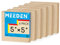MEEDEN Unfinished Wood Canvas Board: 3/4” Deep 5x5” Wooden Canvas Panel Pack of 6 - Blank Cradled Wood Art Board for Painting