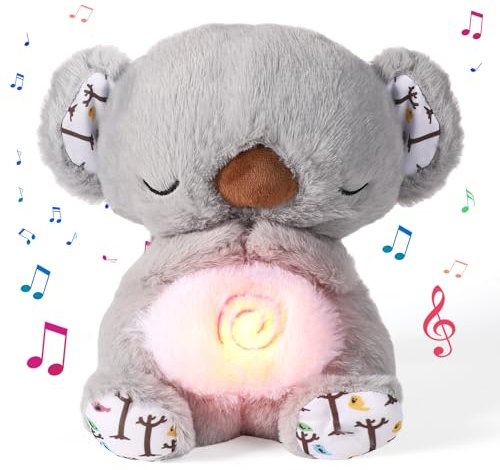 lasuroa Angstlinderung Koala, Beruhigender Koalabär Beruhigender Koala Süßer Ruhiger Otter Babyruhe Beruhigender Schlafbär Atmender Schlafpartner schlafender Koala