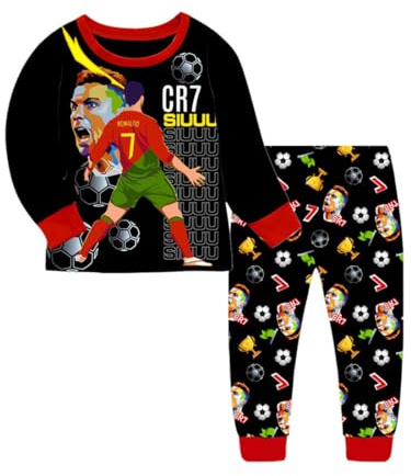 shumintaojin Kids Boys' pajama set Girls' Sleepsuits Long sleeved T-shirt+pants fashion Girls' clothing set 5-12Years