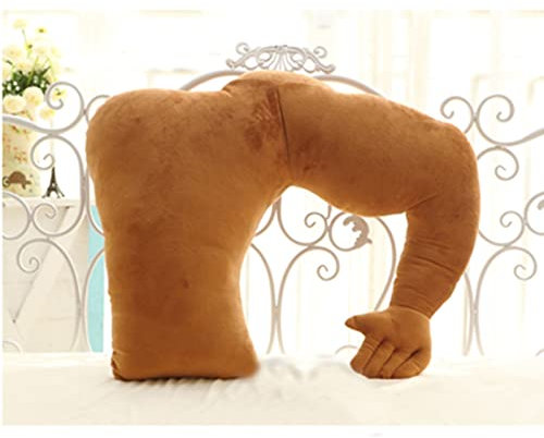 ZPSHYD Armkissen Cuddle Buddies Kissen Plüsch PP Baumwolle Körperförmiges Kissen für Stressabbau Boyfriend Right Arm 58cm
