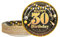 AHPYEUHK Birthday Paper Plates 7 Party Cake Dessert Plates Decorations Disposable Tableware Party Supplies (30th Black)