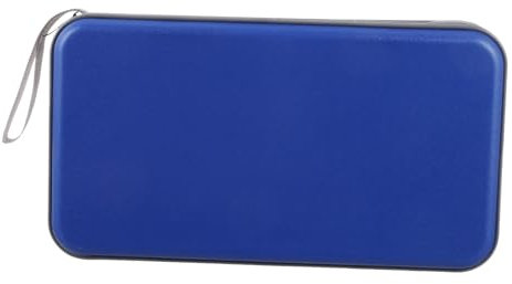 ULDIGI CD- oder DVD-Aufbewahrungstasche 80-teilig CD- blau einfacher Reißverschluss CD-Buch fürs Auto