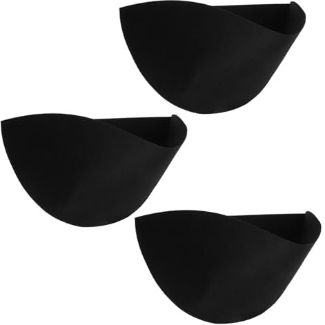 POPETPOP Ersatz-stoffeinlagen für Körbe 3 Stück Pflanzkorbeinlagen Zum Aufhängen Pflanzkorbeinlagen Aus Filz für Den Innen- und Außenbereich Garten