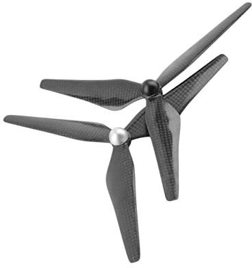 Vuzmode 2 STÜCKE Carbon 9450 Faser Propeller CW/CCW 3-Blatt Prop, for DJI, for Phantom, 1 2 3 Vision Propellerersatz für Drohnen