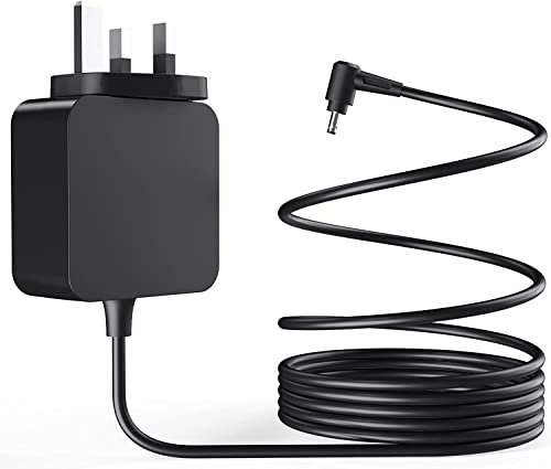 19V 2.37A 45W Laptop Charger Compatible for ASUS E203 E203M E203MA E203N E203NA E203NAH E210M E210MA E402S E402Y E402W E403SA,ASUS AC Adapter Power Supply Connector 4.0 * 1.35mm