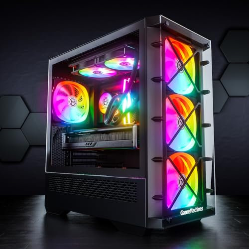 GameMachines Storm - Gaming PC - Wasserkühlung - AMD Ryzen 7 7700 - NVIDIA RTX 5060 Ti 16GB - 1000GB SSD - 32GB RGB DDR5 - WLAN - Windows 11 Pro