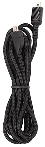Sunicon Kopfhörer -Kabel -Ersatzspiel Gaming Headset Soundkabel Professionell Sauerstoff Kupfer gewebter Draht 150 cm schwarz für stahlserien arctis 3 arctis 5 arctis 7 arctis pro Gaming