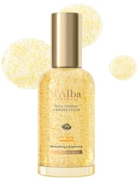 d'Alba Piedmont Vita Toning Kapselserum, Täglicher Vitamin-Boost für Strahlende Haut, Doppel-Vitamin-Formel, Großgröße (100 ml)