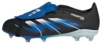 adidas Predator League JB Fold-Over Tongue Firm/Multi-Ground Boots Kids, Textile Upper, Black